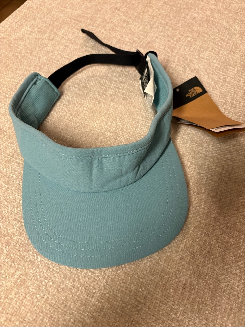 NWT Women’s The North Face Light Blue Adjustable Visor